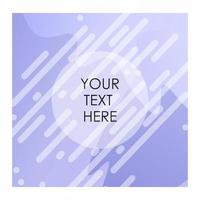 Purple and white background with typography vector