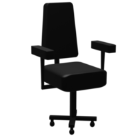 Chair 3D Icon, perfect to use as an additional element in your poster, banner and template designs png