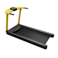 Treadmill 3d icon, perfect for use as an additional element in your poster, banner and template designs png