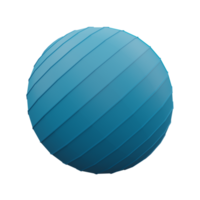 Gym Ball 3D Icon, perfect to use as an additional element in your poster, banner and template designs png