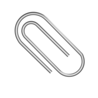 paper clips 3D Icons, perfect to use as an additional element in your poster, banner and template designs png