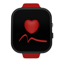 slim kijk maar pulse hart 3d icoon, perfect naar gebruik net zo een extra element in uw poster, banier en sjabloon ontwerpen png