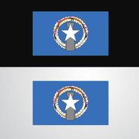 Northern Mariana Islands Flag banner design vector