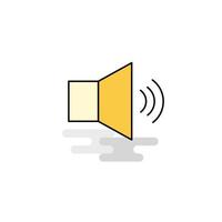 Flat Volume Icon Vector