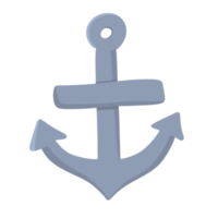 Beach Anchor Doodle png