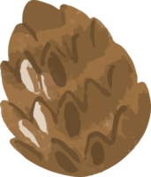 piña dibujada a mano png