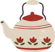 Hand Drawn Teapot png