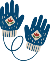 hand dragen en par av handskar png