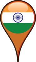Flagge von Indien png