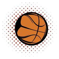 Basketball comics icon vector