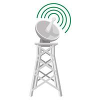 Wireless connection cartoon icon vector