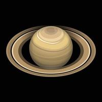 Saturn icon, isometric style vector