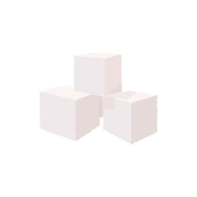 Cubes of sugar icon, cartoon style