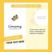 Wheat Company Brochure Template Vector Busienss Template