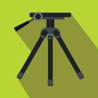 Tripod icon in flat style vector