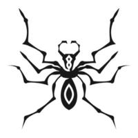 Abstract spider icon, simple style vector