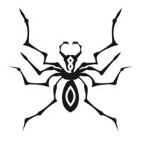 Abstract spider icon, simple style vector