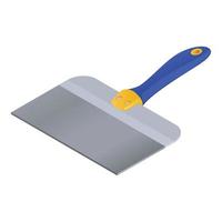 Construction spatula icon, isometric style vector