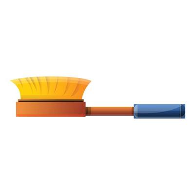 Clean brusher icon, cartoon style