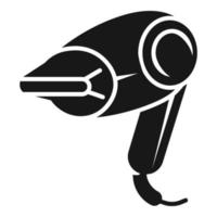 Professional hair dryer icon, simple style vector