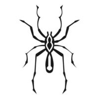 icono de araña insecto, estilo simple vector