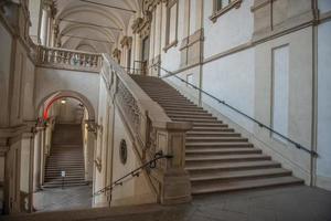 Milan Italy 2022 Inner courtyard of the brera academy of fine arts in milan photo