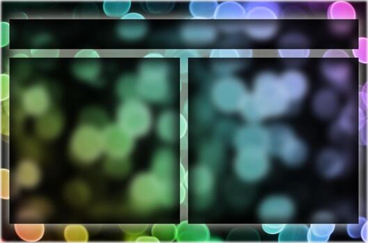 Bokeh background image with specific copy space photo