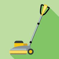 Wheel mop icon, flat style vector