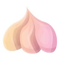 Homemade meringue icon, cartoon style vector