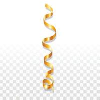 Curly serpentine icon, realistic style vector