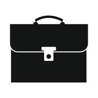 Briefcase simple icon vector