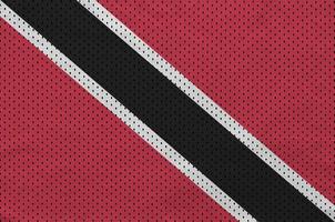 Trinidad and Tobago flag printed on a polyester nylon sportswear photo