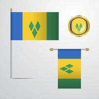 Saint Vincent and Grenadines vector