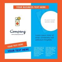 Internet error Company Brochure Template Vector Busienss Template