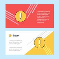 Error abstract corporate business banner template horizontal advertising business banner vector