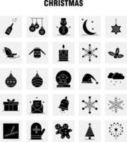 Christmas Solid Glyph Icon for Web Print and Mobile UXUI Kit Such as Cloud Cloudy Star Christmas Beer Christmas Wine Drink Pictogram Pack Vector