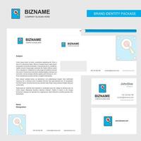 Speaker Business Letterhead Envelope and visiting Card Design vector template