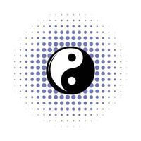 Yin yang comics icon