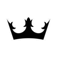 Crown icon simple vector