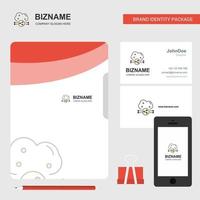 Cloud sharing Business Logo File Cover Visiting Card and Mobile App Design Vector Illustration