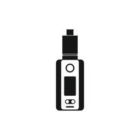 icono de dispositivo vape, estilo simple vector