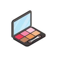 Blusher icon, isometric 3d style vector