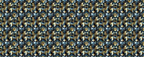 patrón geométrico abstracto sin fisuras foto