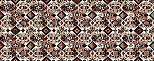 Geometric abstract seamless pattern photo