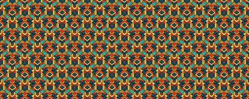 Geometric abstract seamless pattern photo