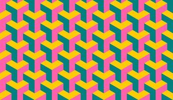 beautiful seamless geometric pattern background vector