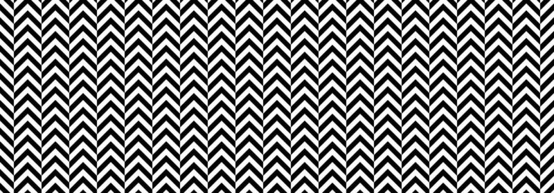 black white Chevron seamless pattern