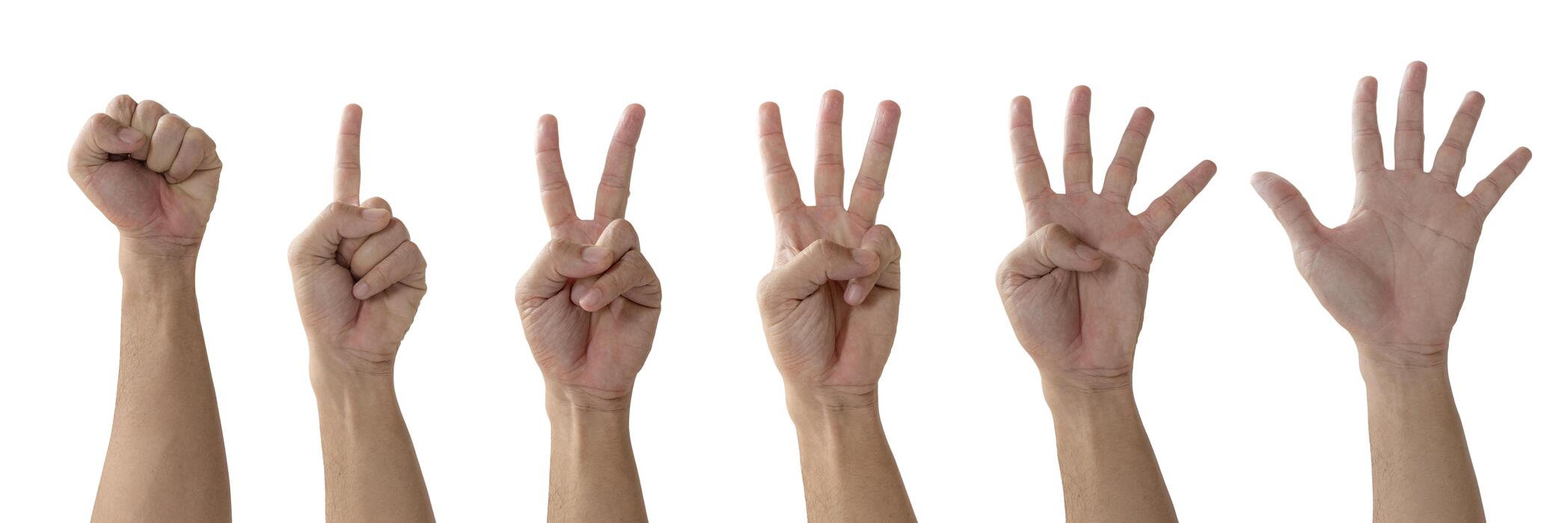 Sign Language Numbers Stock Photos, Images and Backgrounds for Free ...