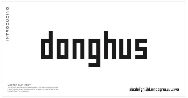 Modern alphabet font. Typography urban style fonts for sport, technology, digital, movie logo design