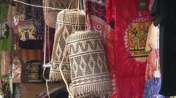 Handicrafts of the Kalimantan Dayak tribe video